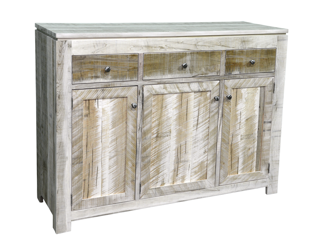 Rough Cut Metro 3 Door Sideboard
