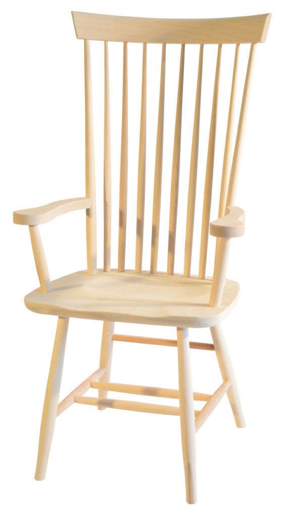 Shaker High Back Arm Chair