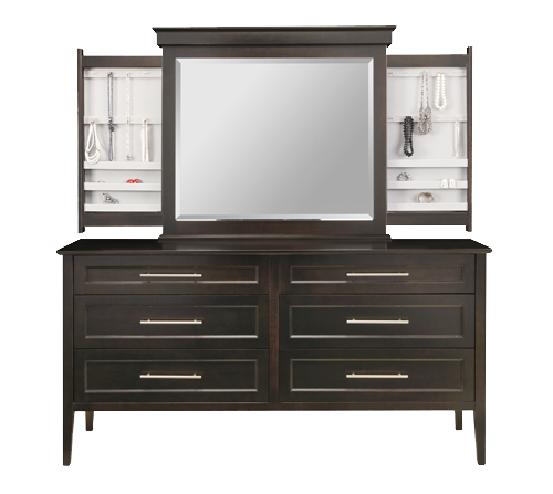Stockholm 8 Drawer Long Dresser