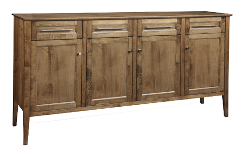 Stockholm 4 Drawer 4 Door Sideboard