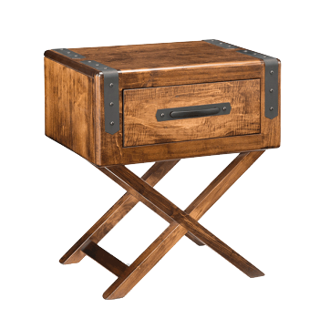 Union Station 1 Drawer X Nightstand