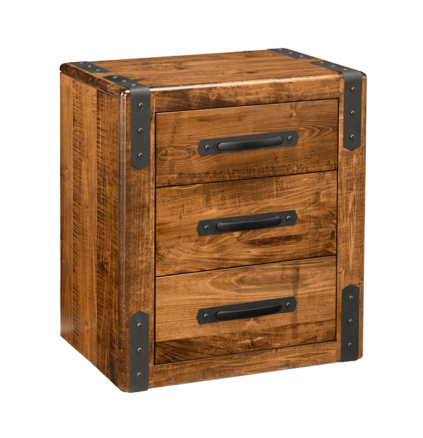 Union Station 3 Drawer Nightstand