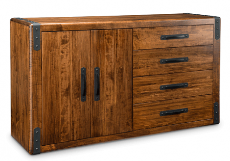Union Station 4 Drawer 2 Door Sideboard 410