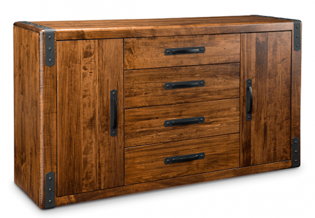 Union Station 4 Drawer 2 Door Sideboard 420