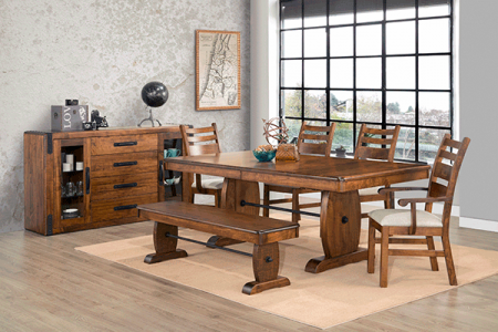 Union Station Pedestal Table